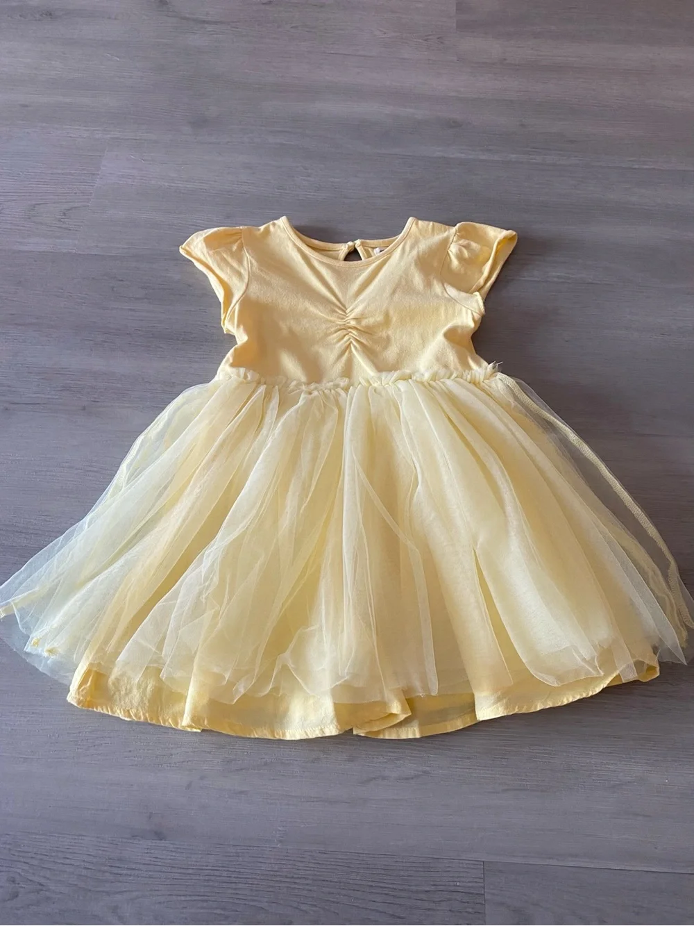 Yellow Tulle Dance Dress for Kids - Soft Tulle Skirt